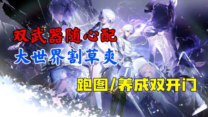 你要毁了二游圈吗❓❗双武器割草+双视角剧情+无限跑图,逆天截图