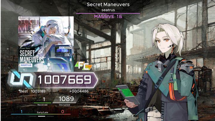 [现最难曲]  Secret Maneuvers  Full Combo!!!(AD-1)截图