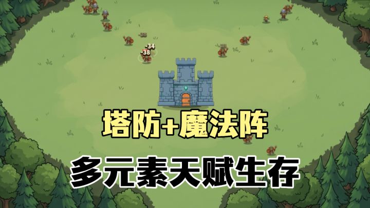 多模块天赋升级,割草体验不断提升!四面八方来的魔物变成提款机截图
