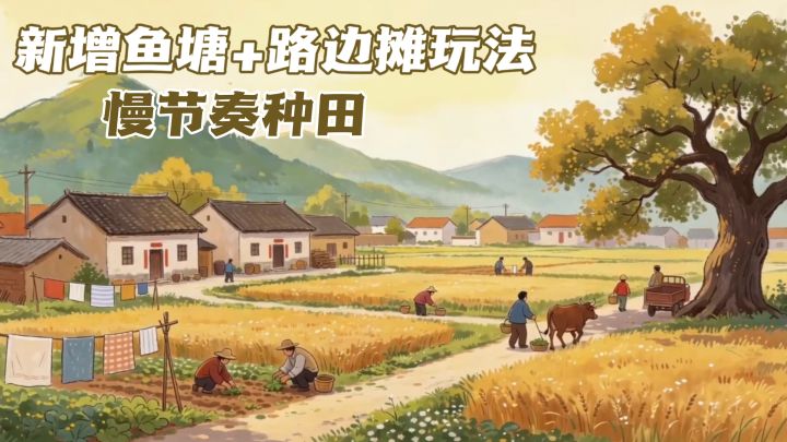 回到70年代，和外公外婆一起从一块地开始经营小院截图