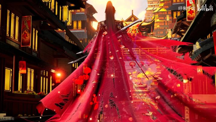 【以闪新六星】真是绝了,头纱变披风!!!!截图