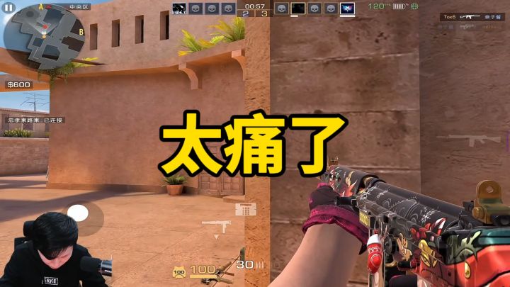 太痛了!截图