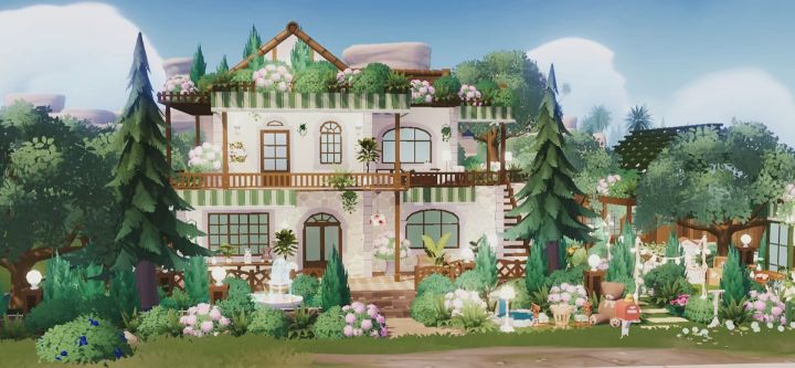 心动小镇|森系复古小屋搭建教程截图