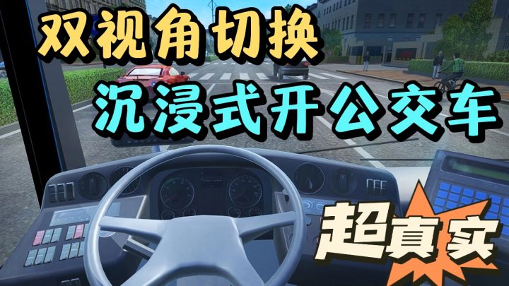 自由切换驾车视角❗️沉浸式体验公交车司机的一天❗️截图
