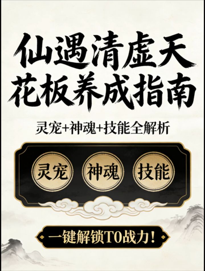 仙遇清虚天花板玩法攻略截图