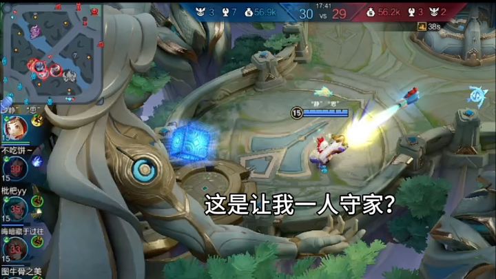 鲁班:这是我能守的?截图