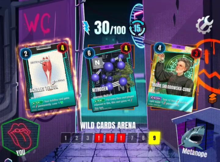 Wild Cards:洛基!那对面宙斯的卡还挺蓝的截图