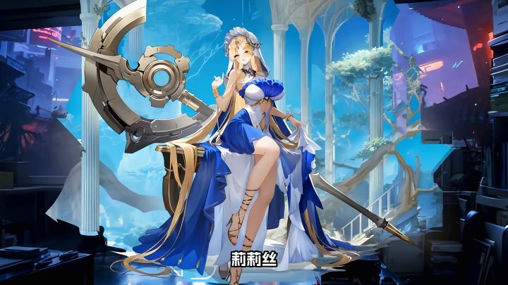 超美立绘的放置卡牌游戏截图