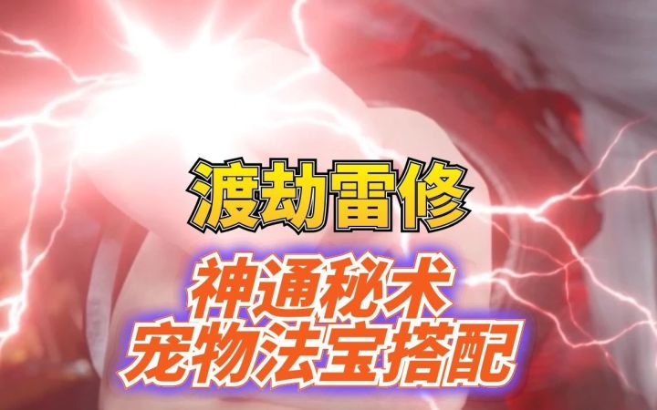 渡劫期雷修神通宠物法宝秘术搭配截图