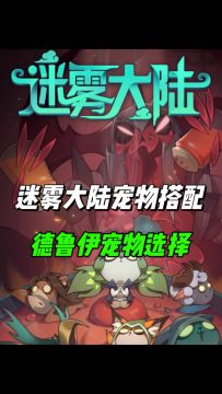 德鲁伊职业宠物选择！