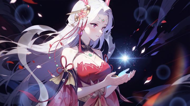 混沌女神居然!曝光烛龙·曦月1分钟唱歌视频截图