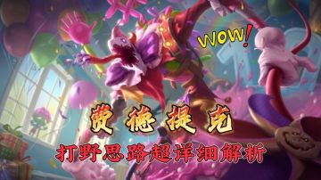 【英雄安利】妈妈再也不用担心我不会打野费德提克了！