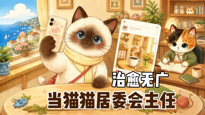 沉浸式体验猫猫居委会主任的日常截图