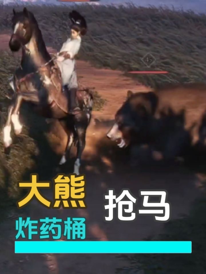 用炸药桶和熊抢马截图