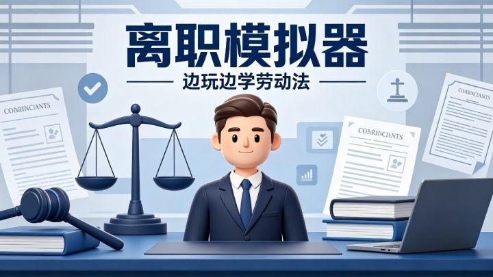 离职模拟器：边玩边学劳动法截图
