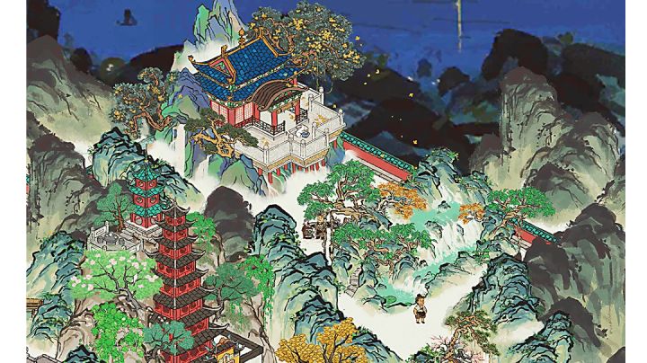 贰周年建筑布局-鸡鸣山截图