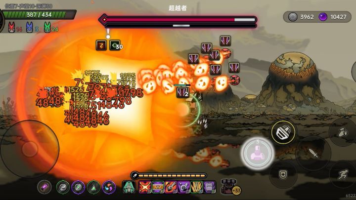 火焰爆炸飞羽+召唤真的绝,无限刷深渊,秒清图截图