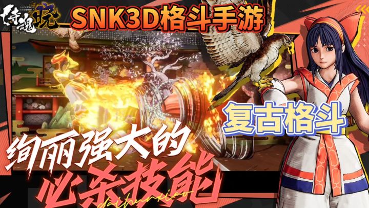 侍魂晓:SNK3D格斗游戏居然出手游了?熟悉联动角色好上手截图