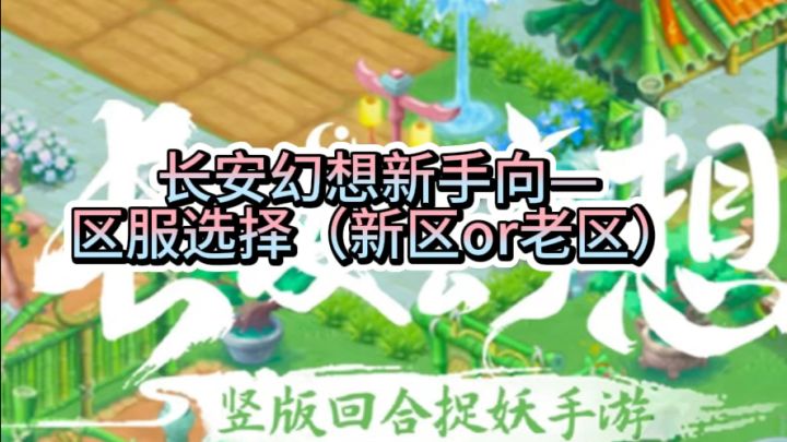 长安幻想新手向—区服选择截图