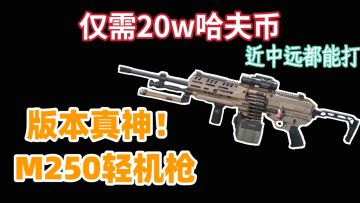 烽火萌新必看！仅需20w哈夫币就能获得版本T0级神器！