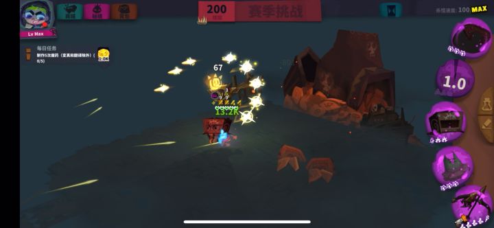 追猎弓,好离谱的伤害截图