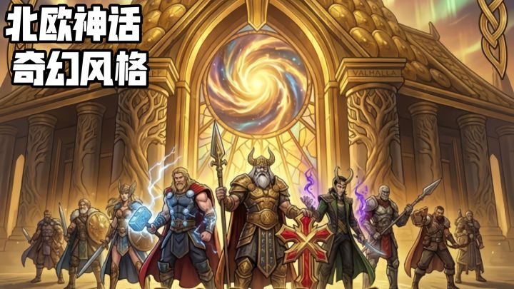 北欧神话卡牌新游:《诸神黄昏:英雄集结》到底值不值得入坑?截图