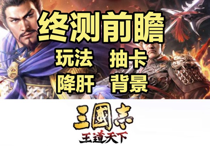 三国志王道天下终测前瞻截图