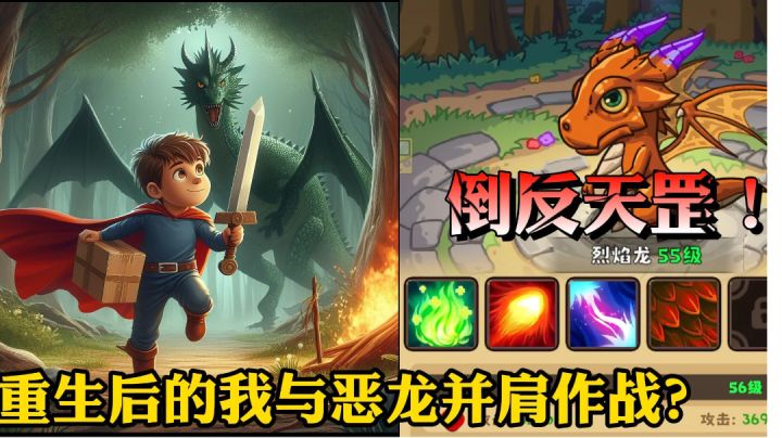 屠龙勇者和巨龙并肩作战?这肉鸽塔防有点狂!截图