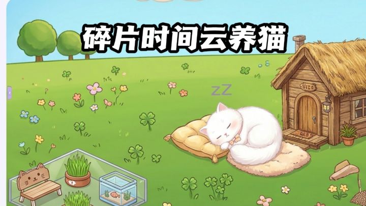 领养软萌小猫,喂食洗澡随心换装!截图