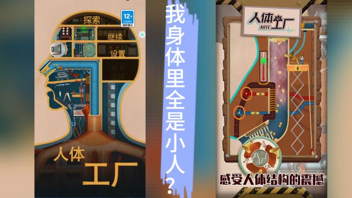 奇妙探险:人体工厂等你来揭秘截图