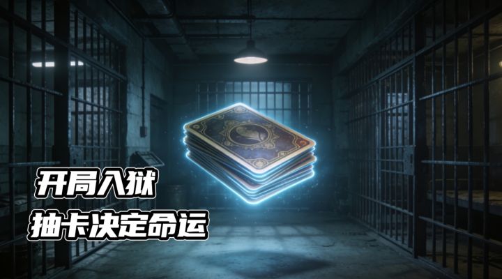 开局孤身入狱❗抽卡攒卡保释出狱截图