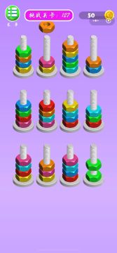 螺母和螺栓颜色分类第127关的通关攻略🤪