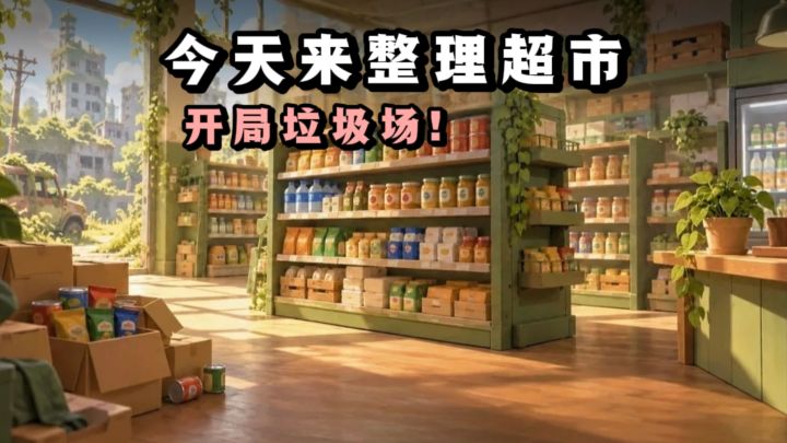 开局一“垃圾场”❗你能把所有物品整齐归位吗❓耐心整理超市❗截图