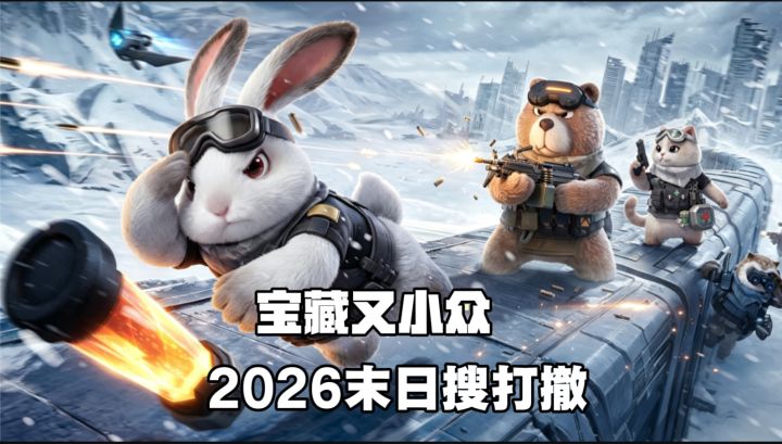 2026最新小众宝藏搜打撤手游,末日题材俯视射击!截图