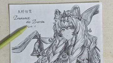 [手绘过程]圣聆初雪(精英一)