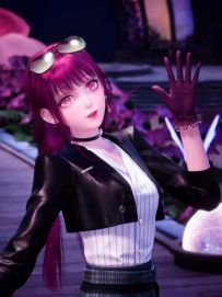 这个发型简直就是先天卡芙卡cos圣体！！