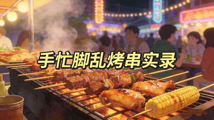 谁懂啊,烤个串烤到怀疑人生截图
