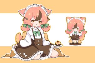 【盲盒派对】菜狗同人绘画过程