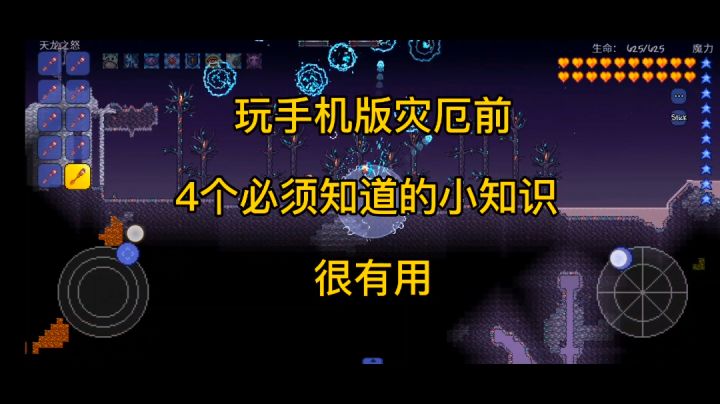 手机版灾厄 很有用4个小知识  玩之前必须知道截图