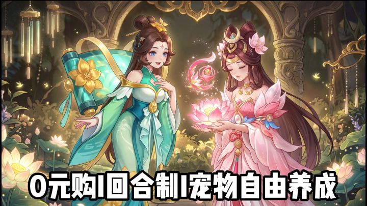 0元购也能养神兽？《梦幻诸石》这回合制宠物搭配还挺有东西截图