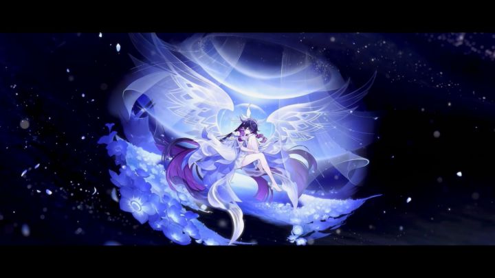 《原神》「少女」哥伦比亚抽卡动画截图