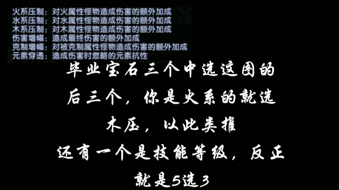 我的勇者宝石攻略毕业宝石在封面，忘记在视频里加了截图