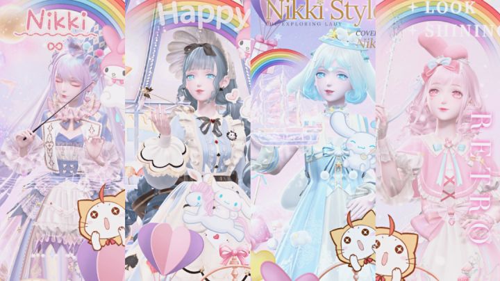 【闪暖搭配赛】彩虹色的魔法截图