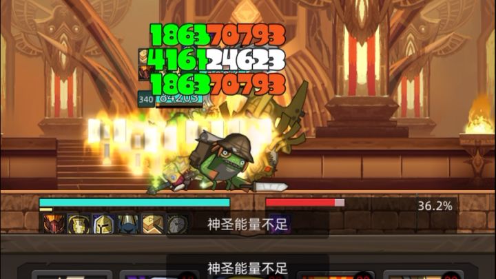 防骑(转转)3.9万无药守护者大殿普通通关视频截图
