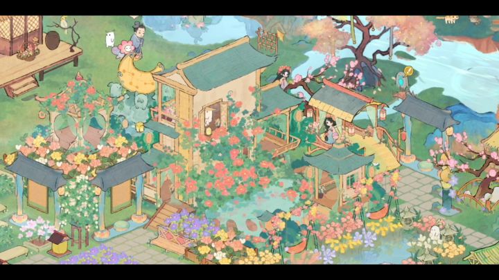繁花迎春&一岛布局(附地基)截图