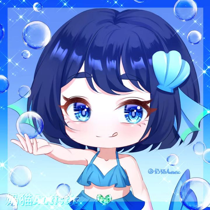 【绘画过程】海洋之女截图
