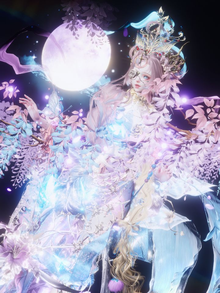 藤花为裙蝶为衣截图