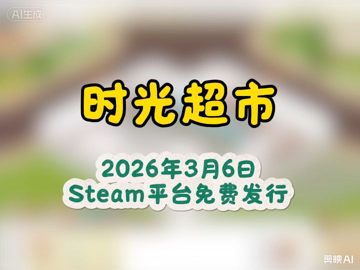 做了 9 个月,《时光超市》终于要在 Steam 上线了截图