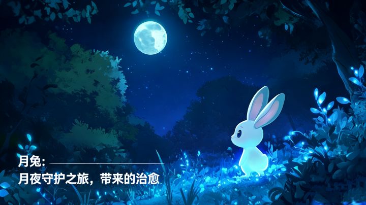 月兔：月夜守护之旅，带来的治愈截图