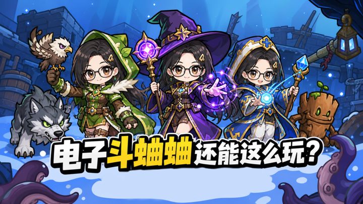 电子斗蛐蛐还能这么玩?懒蛋福音来喽截图
